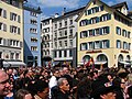 Former Kämbel guild house on occasion of a visit by HH 14th Dalai Lama, organized by Wangpo Thetong in April 2010.[8]