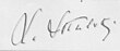 Signature de Leopold Skulski