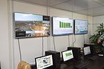 control room of solar energy project