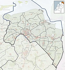 Oudeschans is located in Groningen (province)