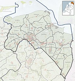 Noordwolde is located in Groningen (province)