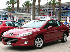 Peugeot 407 phase 2 berline.