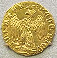 Aquilino d'oro di Pisa (1313), riportante l'aquila come simbolo della città