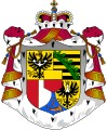 Arms of dominion of the Prince of Liechtenstien, Hans Adam II