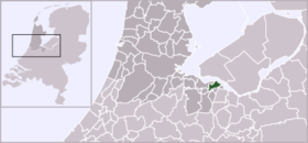 Localisation de Huizen