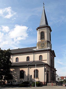 Skyline of Oberhergheim