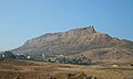 Colline de Shivneri, côté est, vu de Junnar.