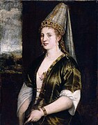 La Sultana Rossa by Titian, 1550s