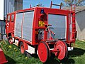 Brandweerwagen in Creuse, type Berliet 130 B9