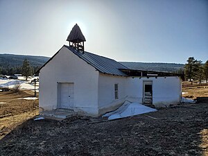 San Antonio Catholic Church in Black Lake