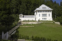 Y "Maison Blanche", a adeiladwyd ar gyfer rhieni Le Corbusier yn La Chaux-de-Fonds (1912)