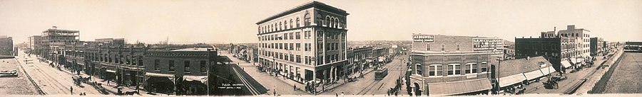 Tulsa panoraamvaade 1909. aastal