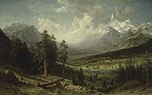 Estes Park, Vârful lui Long, 1877, Muzeul de Artă din Denver (împrumutat de la Biblioteca Publică Denver)