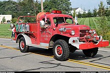 Dodge Power Wagon fire truck