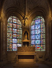Vetrate della basilica di Saint-Denis (1141-1144).