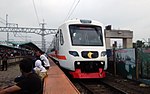 EA203 series during testing at Manggarai Station