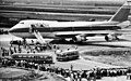 La compagnie aérienne nationale EL AL reçoit son premier Jumbo, le Boeing 747 en 1971
