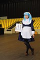 Wikipe-tan cosplayer SoHome Jacaranda (蘇戶花楹) at "Macau Comics Festival" in Macau