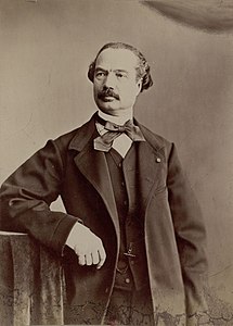 Auguste Maquet photographié par Nadar.