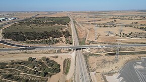 Bridge of road 31 over Hadarom railway.jpg