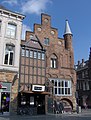 De Moriaan, het oudste bakstenen gebouw van Nederland, op de Markt