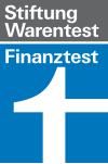 Logo der Zeitschrift Finanztest[26]