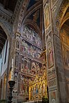 Agnolo Gaddi, Legend of the True Cross (1385–1387), north wall of the apse