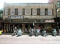 White Elephant Saloon 、テキサス州 フォートワース。1884年建築。