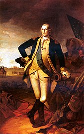 George Washington scelse il blu e il camoscio per le uniformi dell'Esercito continentale. Erano i colori del partito Whig inglese, che Washington ammirava.