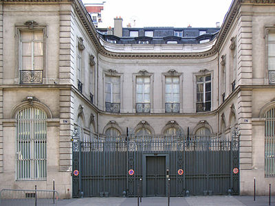 Maison 57 rue La Boétie, Paris, 1776