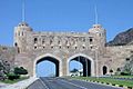 Image 13Muscat Municipality works continuously to beautify the city. Such gates dot roads around Muscat and showcase the traditional roots of the Sultanate (from Tourism in Oman)