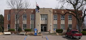 Gosper County Courthouse in Elwood