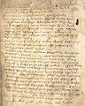 Image 96Oldest surviving manuscript in the Lithuanian language (beginning of the 16th century), rewritten from a 15th-century original text (from History of Lithuania)