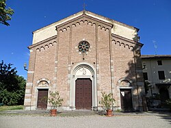 The pieve of St. John the Baptist.