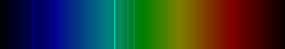 Спектрални линии на хром