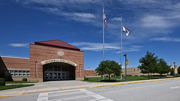 Jefferson High School building, Shenandoah Junction, WV