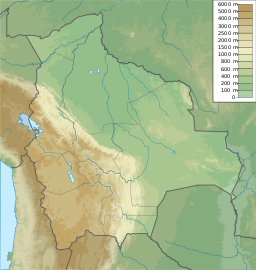 Location of Lake Titicaca