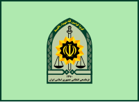 Flag of the Iranian Police (alternate)