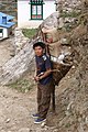 Sherpa à Namche Bazar.