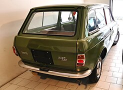 Fiat 127 Coriasco Familiare, vista posterior.