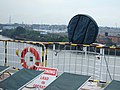 Image 7An LRAD sound cannon mounted on RMS Queen Mary 2 (from Piracy)