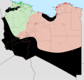 Image 38Areas of control in the Civil War, updated 11 June 2020: Tobruk-led Government Government of National Accord Petroleum Facilities Guard Tuareg tribes Local forces (from Libya)