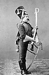 Frans Hodell som Nepomuk i Storhertiginnan av Gerolstein, Södra teatern 1867.
