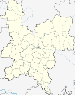 Lebyazhye is located in Kirov Oblast