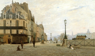 Le Pont-Neuf et le quai des Orfèvres.