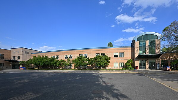 Albert Einstein High School main entrance, Kensington, MD