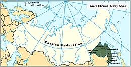 Ucraina verde - Localizzazione