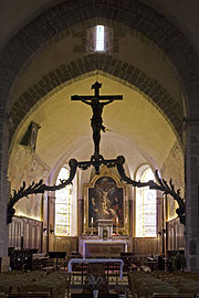 Église de Saint-Haon-le-Châtel XIIe siècle, (Loire) chemin de Cluny.