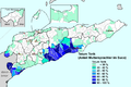 Répartition des locuteurs natifs du tétoum Terik