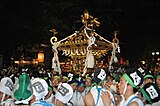 くらやみ祭の神輿渡御（2013年5月撮影）